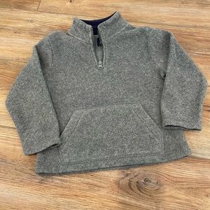 Children’s Place gray fleece pullover. Boys size 2T.